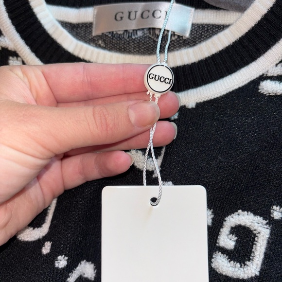 Gucci Monochrome Striped Knitwear - Picture 5 of 5